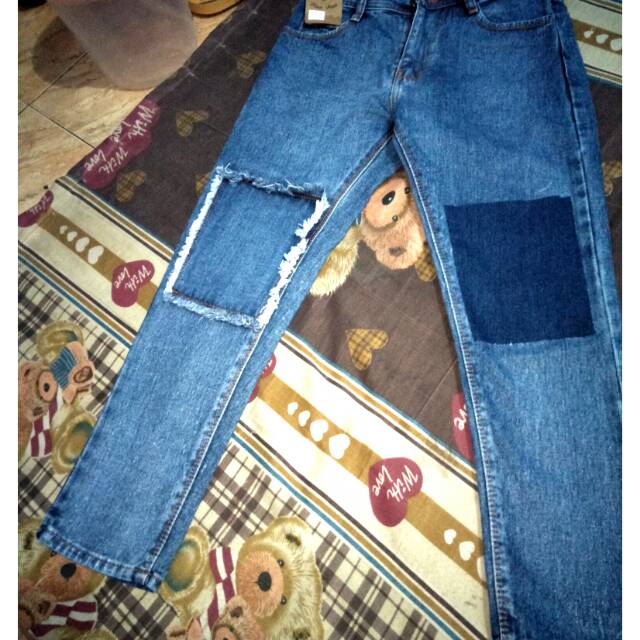 Boyfriend vivo jeans realpict