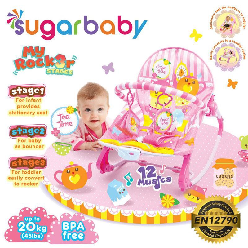 Ayunan Bayi Bouncer SugarBaby My Rocker 3 Stage