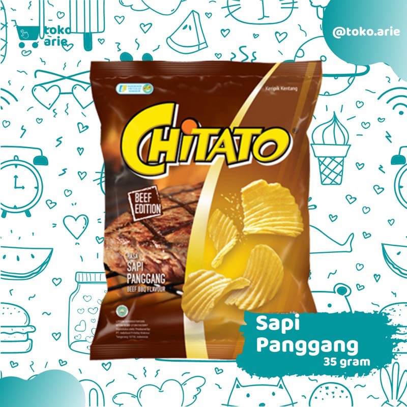 

KERIPIK KENTANG CHITATO SAPI PANGGANG 35g