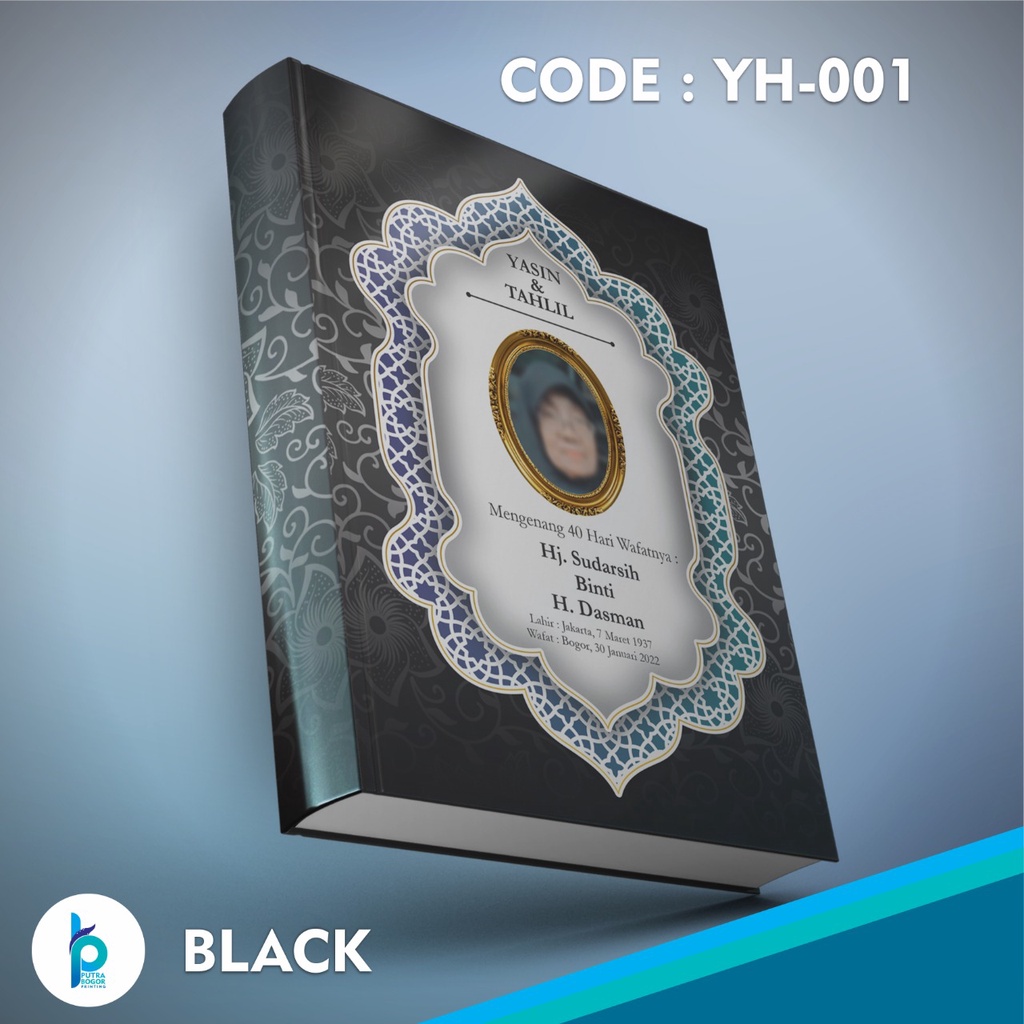 Yasin Hard Cover 144,160,176,224,Majmusayarif/ Yasin Hard Cover Laminasi Doff/Glossy Bogor Kode : YH