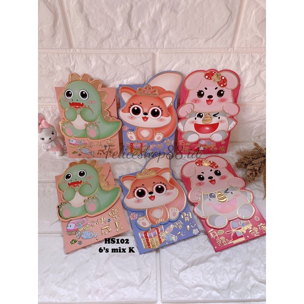 

Angpao Karakter Animal Netral MIX Pendek kecil