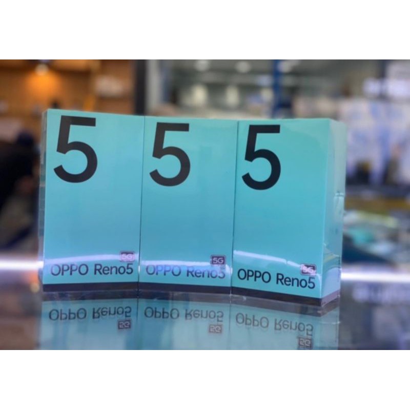 OPPO RENO 5 5G 8/128GB GARANSI RESMI TERMURAH