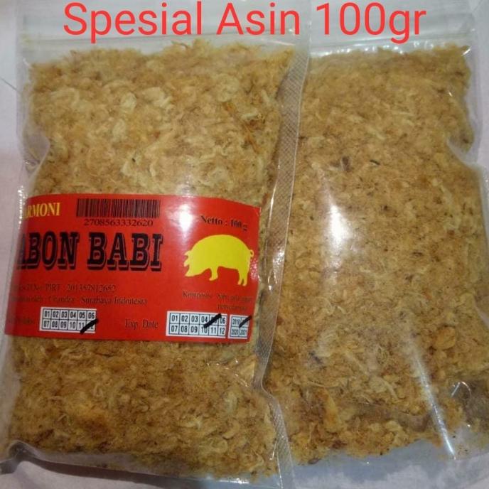 

Abon Babi Harmoni Spesial Asin 100gr