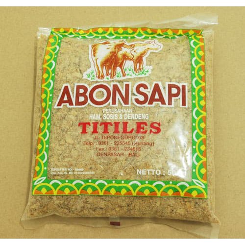 

ABON SAPI TITILES 500 GR - FRESH PABRIK