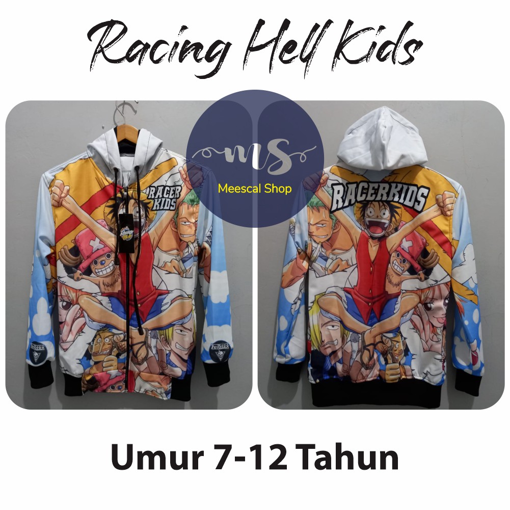Jaket Racing Hell Kids Best Quality
