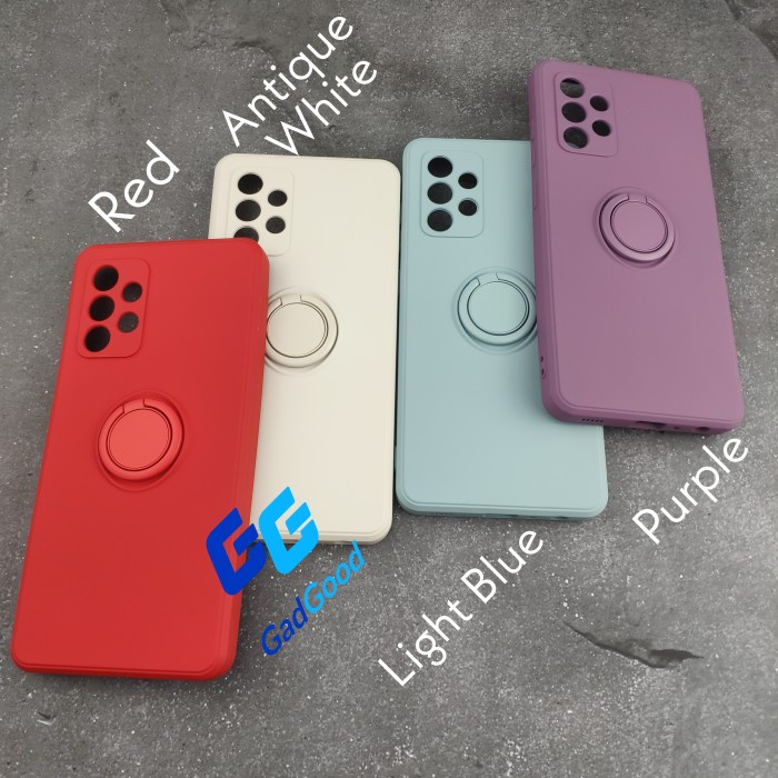 Produk Terbaru Case Samsung Galaxy A32 4G / A32 5G Soft Silicone With Ring Holder