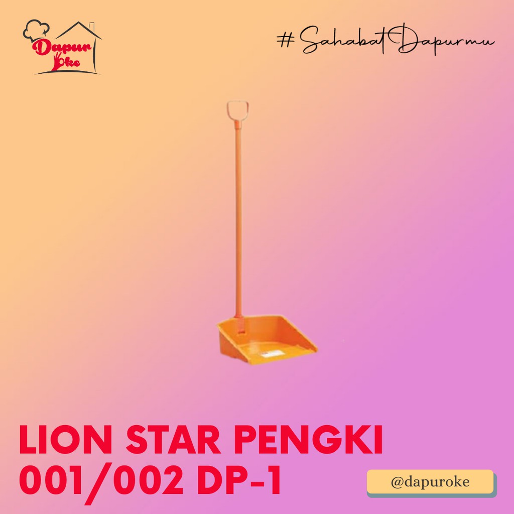 Lion Star Pengki 001/002 DP-1 / Beta Dustpan / Serok Sampah
