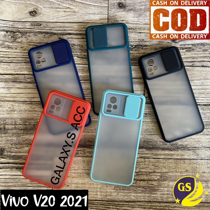 Vivo V23E Y15S Y21 Y21s Y33s 2021 V21 4G 5G Y53s Y51A Y51 V20 SE V19 Y20 Y20S Y12S Y30i Y50 Y19 Y17 Y15 Y12 Slide Case Protection Camera Softcase Sliding Pelindung Kamera Casing