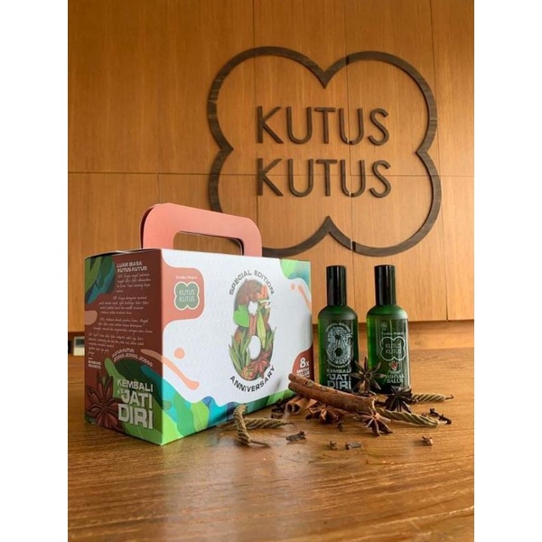 Minyak Kutus Kutus Limited Edition 8thn Botol Kaca 100ml Asli