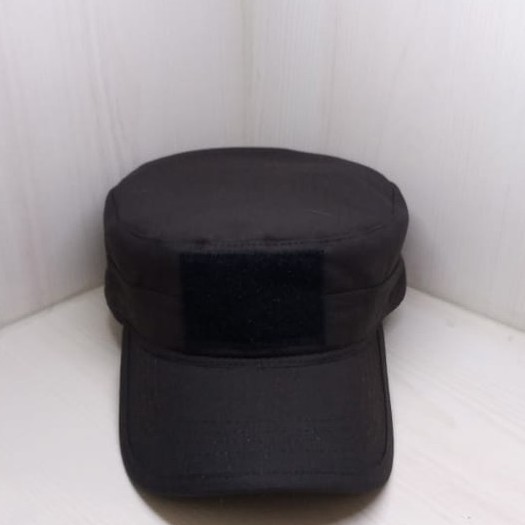 Topi komando velcro/tactical Coklat Kopi ripstop lokal produk