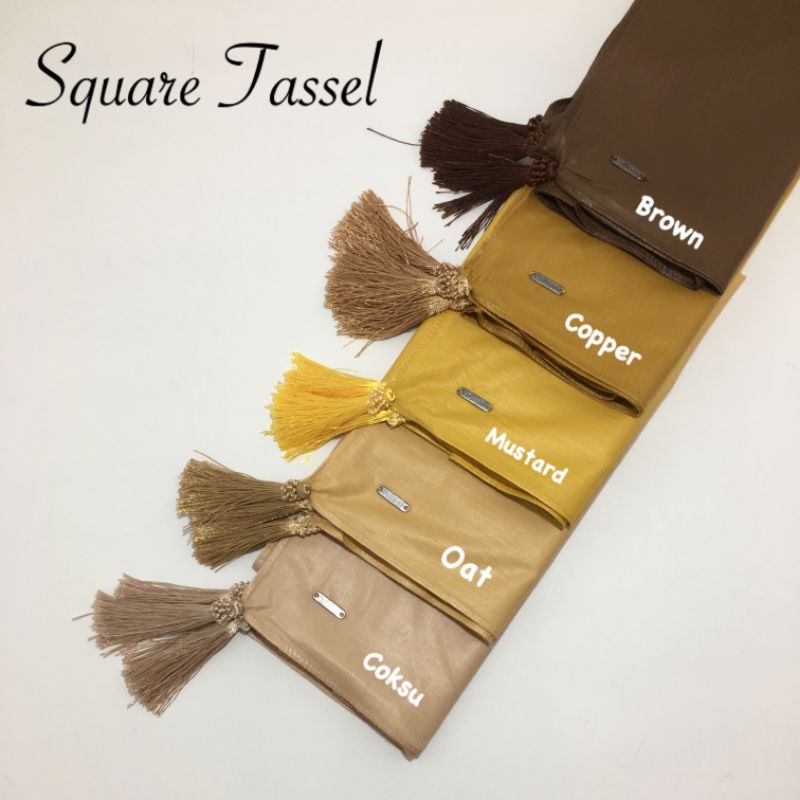 Square New Tassel by ALISHA