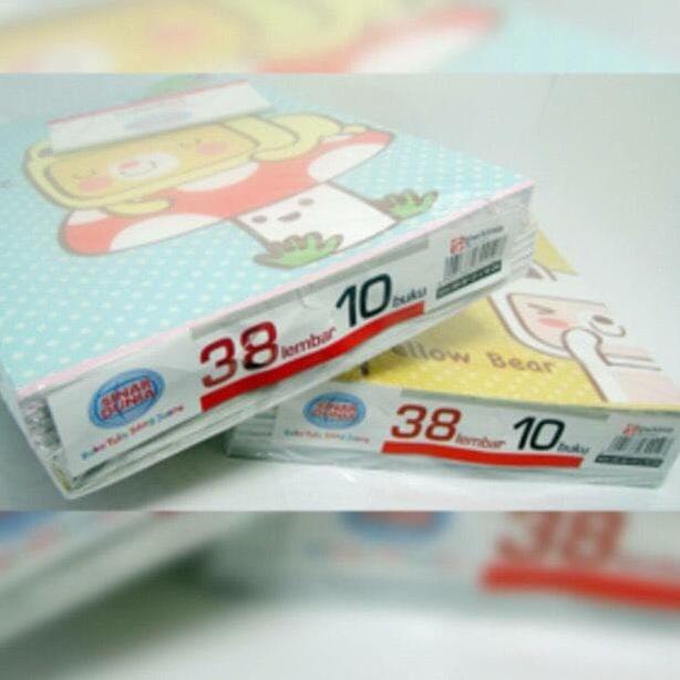 

✲ Buku Tulis 38 Lembar SIDU (Per Pak) ☁