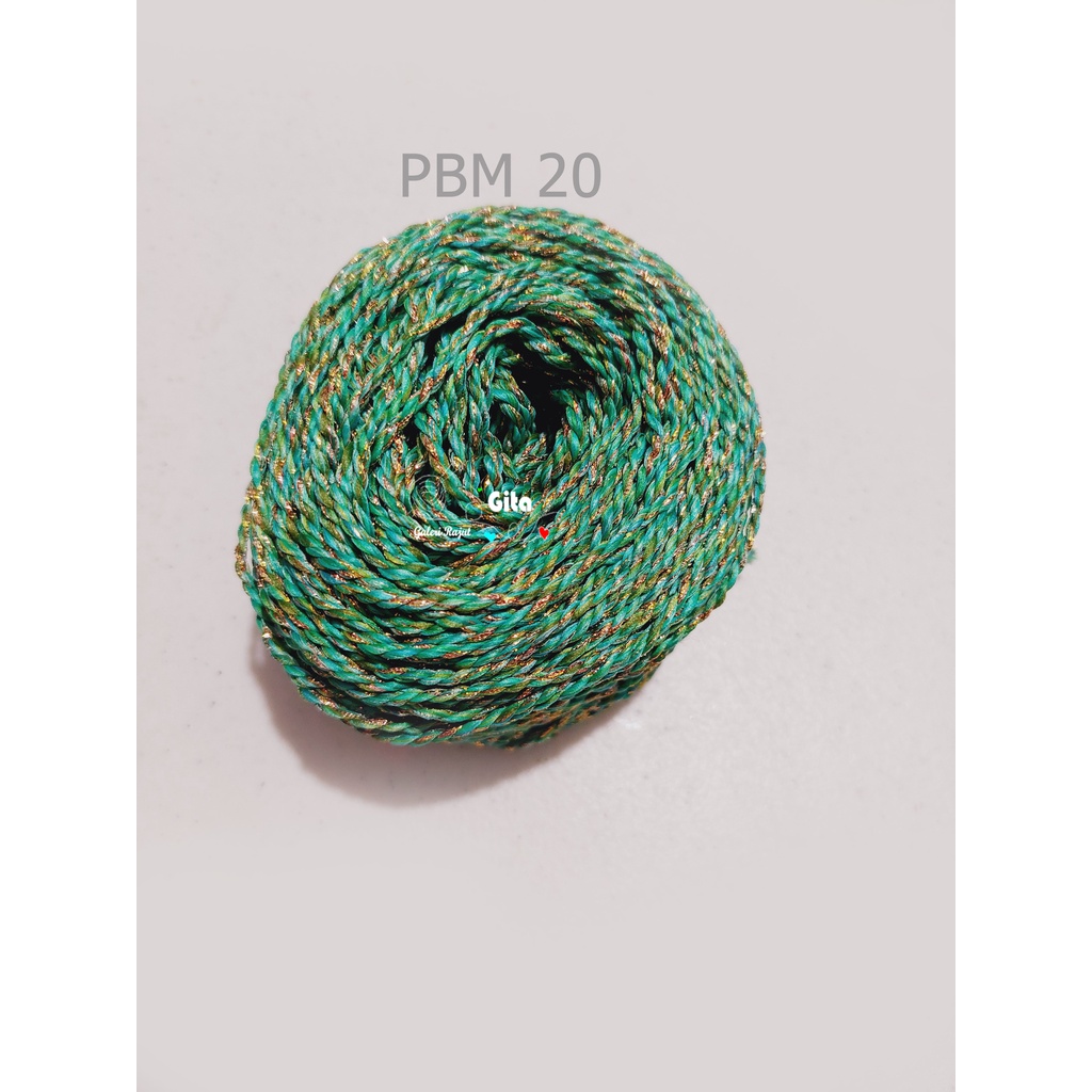 Benang Rajut Polyester Sparkle Big Ply (Poly Big Mambo)