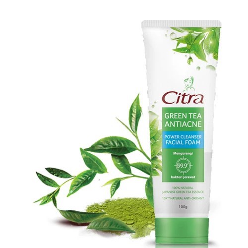 CITRA GREENTEA ANTI ACNE POWER CLEANSER FACIAL FOAM