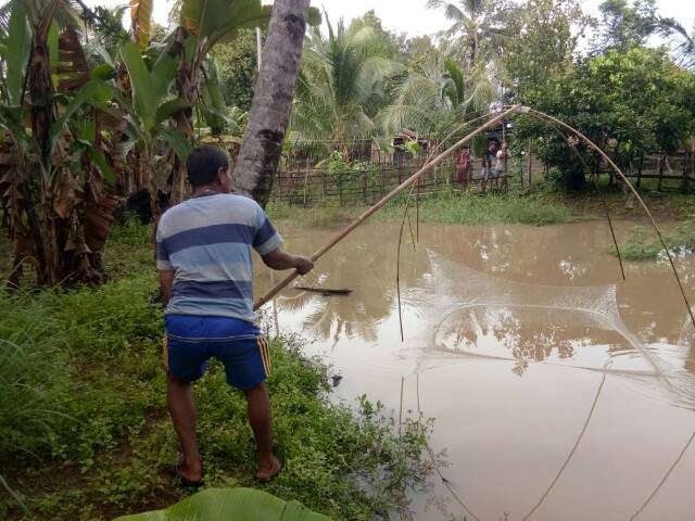 3x3 meter 5/8 utk seluang anco hancau tangkul jaring