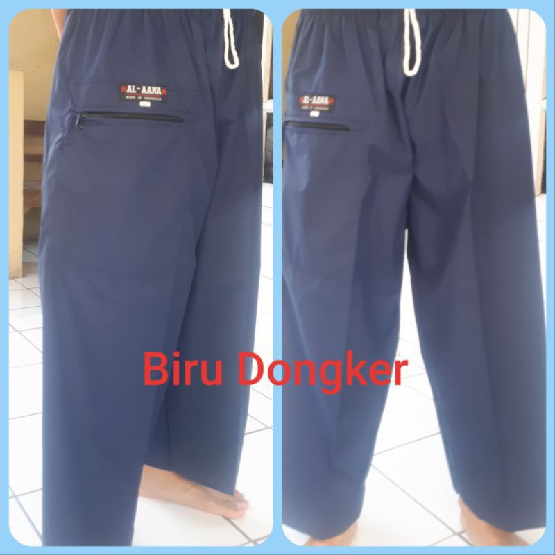 0Celana Sirwal Dewasa Komprang Dewasa Celana  Pangsi Sholat Silat Hitam