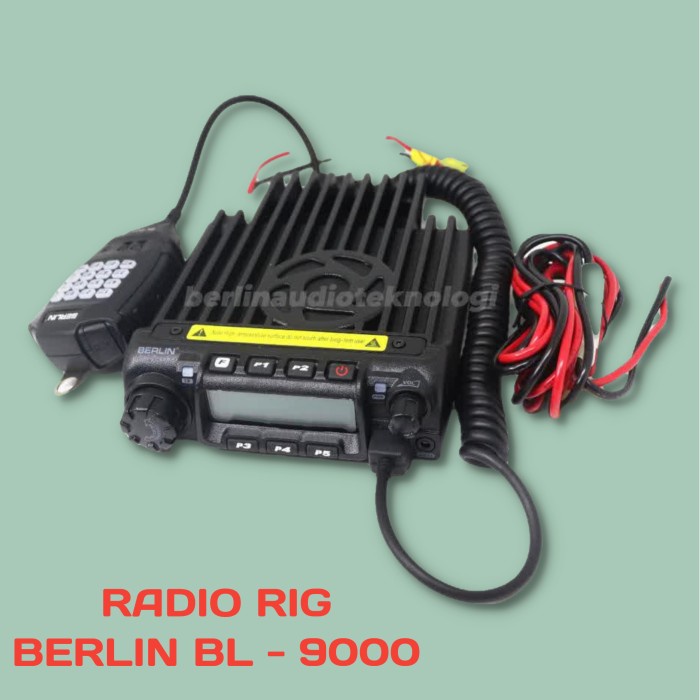 RADIO RIG BERLIN BL 9000 VHF ORIGINAL