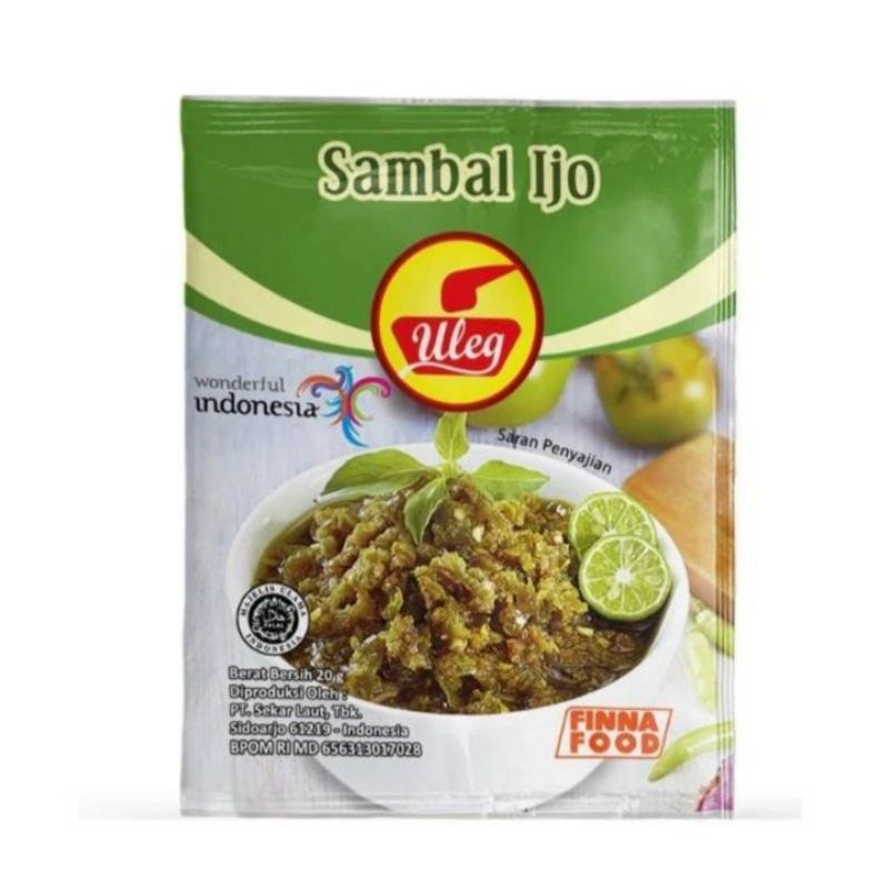 

Sambal Uleg ijo (10×20Gr)