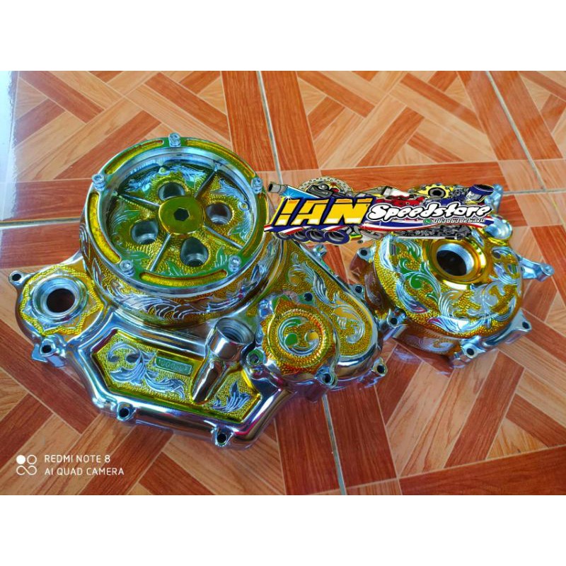 blok mesin ukir transparan vixion