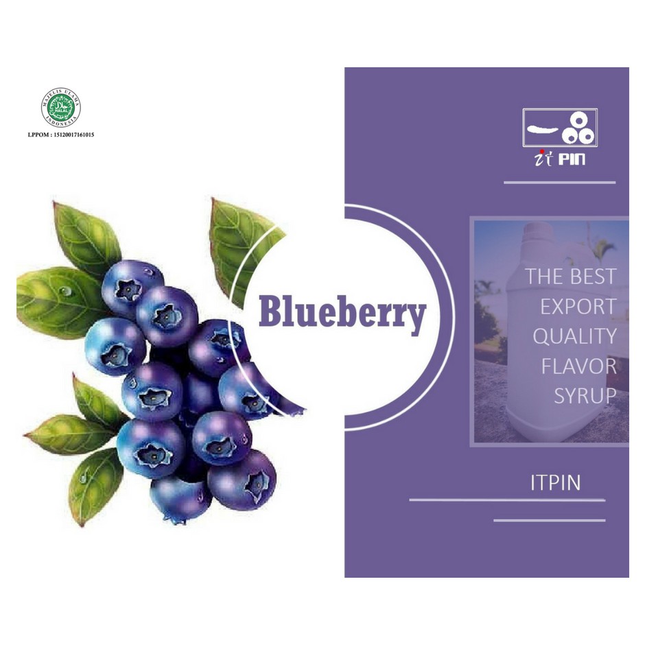 Blueberry Syrup / Sirup Bluberi @7kg