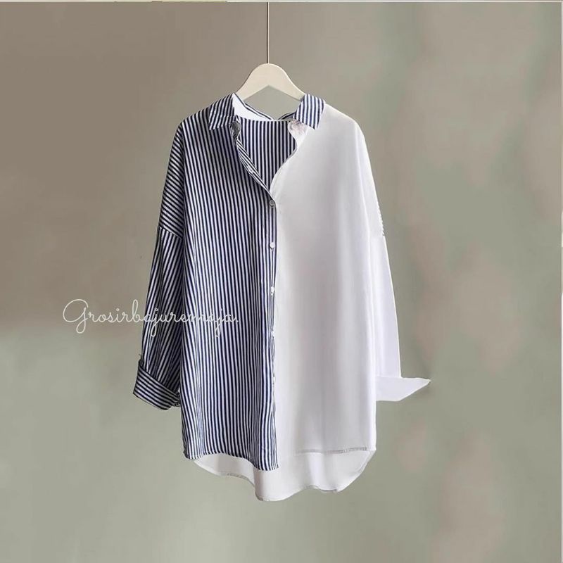 blouse wanita / atasan dewasa / blouse korean style / Korea / pakaian / import / impor / blose / baj