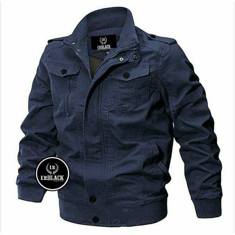 Jaket Parka Pria PREMIUM D2BLACK  NVY