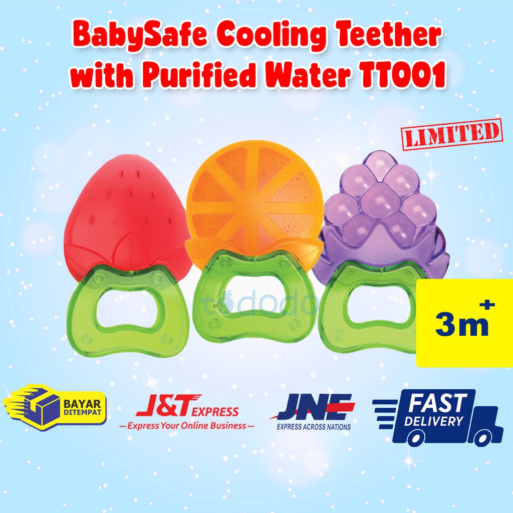 Baby Safe Cooling Teether with Purified Water TT001