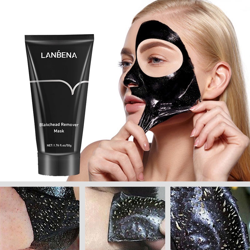 SHINE STAR - [ Free Kuas Masker ] Masker Komedo Blackhead Remover BlackMask Ampuh Angkat Komedo Hidung &amp; Wajah