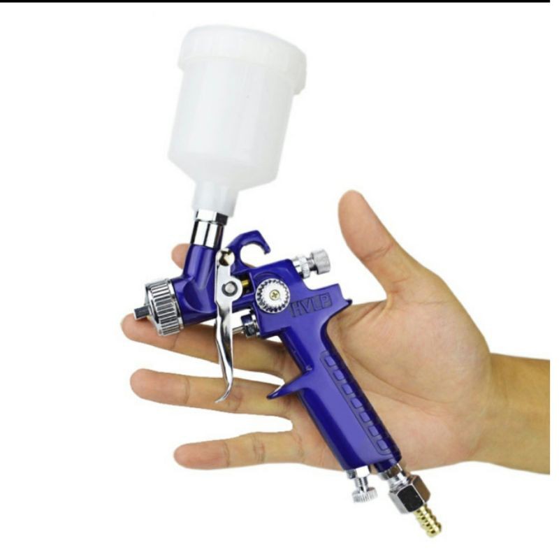 spray gun HVLP 0.8 MM spraygun spet cat semprot kompresor