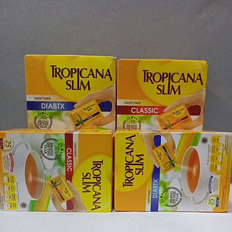 

Tropicana Slim Sweetener 50 s 25 s