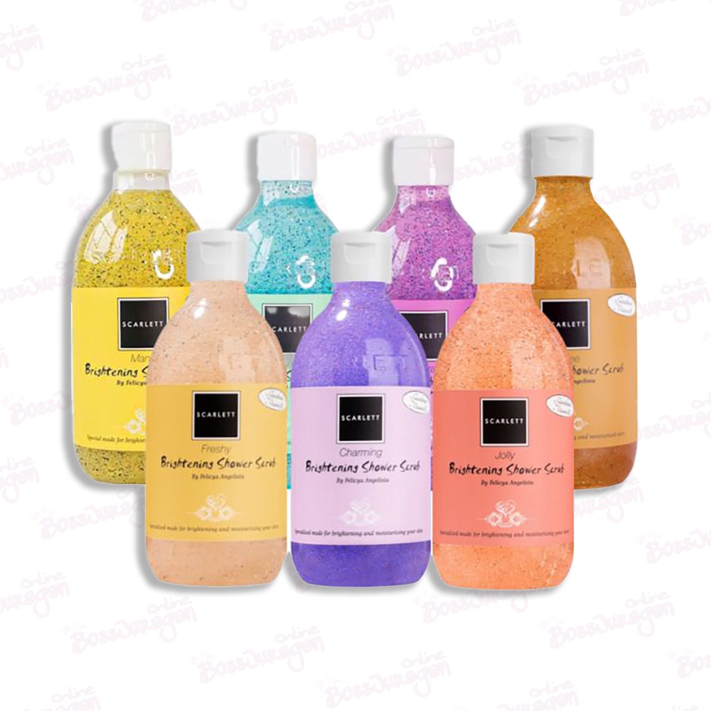 (BOSS) SCARLETT Whitening Shower Scrub Series