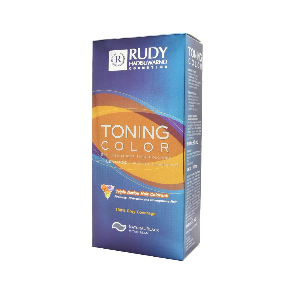 Jual Rudy Hadisuwarno – Toning Color Semi Permanent – Natural Black ...