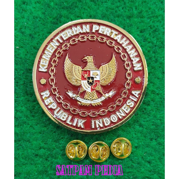 Pin Kemhan Putih - Emblem Kemhan Putih