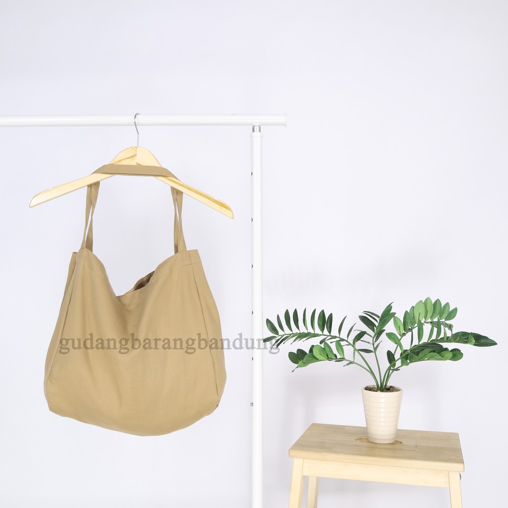 Nudie Bag /Totebag/ Totebag Polos Kanvas Marsoto dengan Magnet