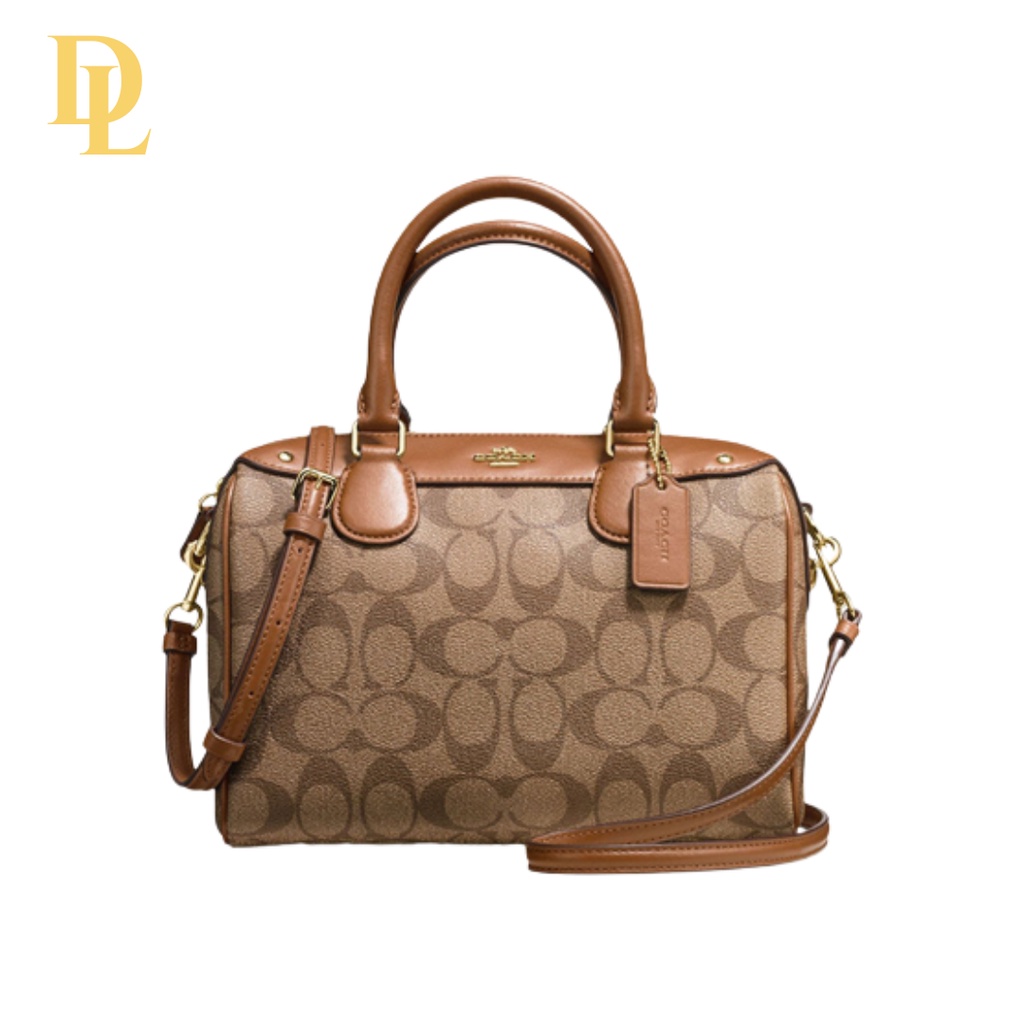 MINI BENNETT SATCHEL - KHAKI (COACH F58312)