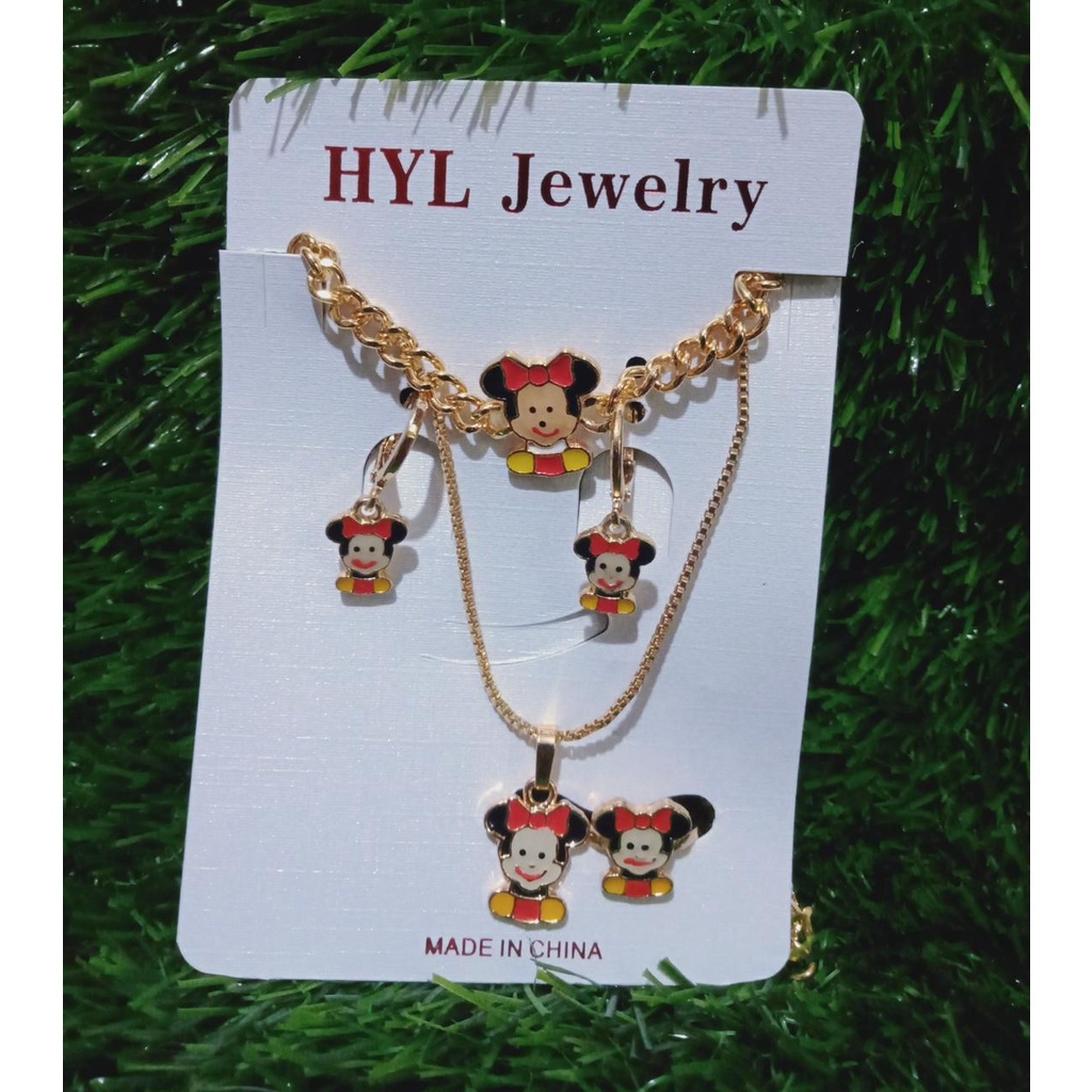 BEST SELLER !!! Accecories Mickey 1 Set Anak High Quality/ Termurah/ Terbaru/ Bisa Bayar Ditempat [COD]