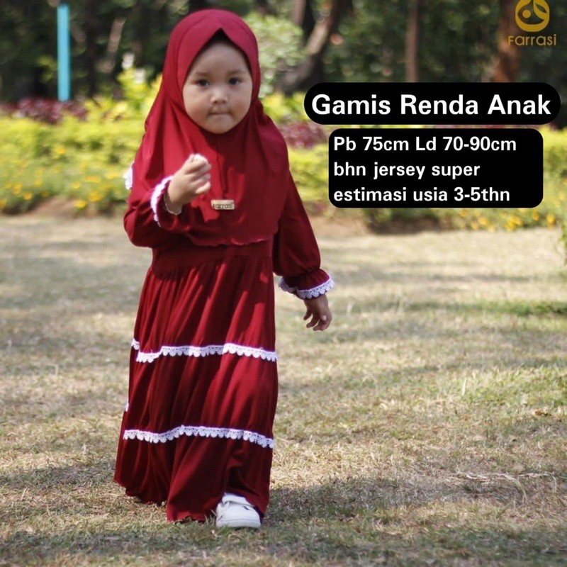 GAMIS RENDA ANAK // GAMIS ANAK