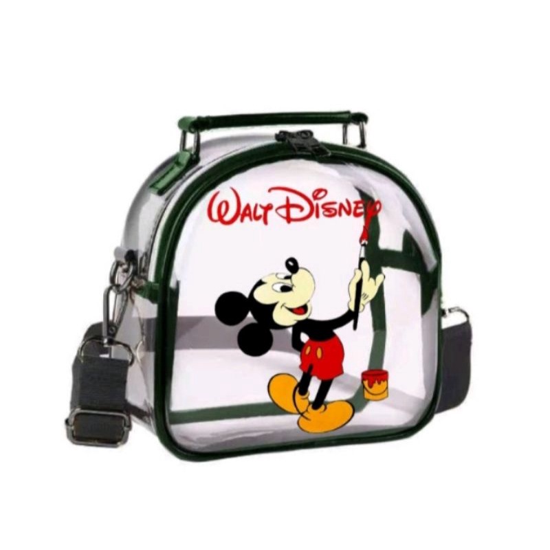 TAS SELEMPANG WANITA TAS MIKA TRANSPARAN