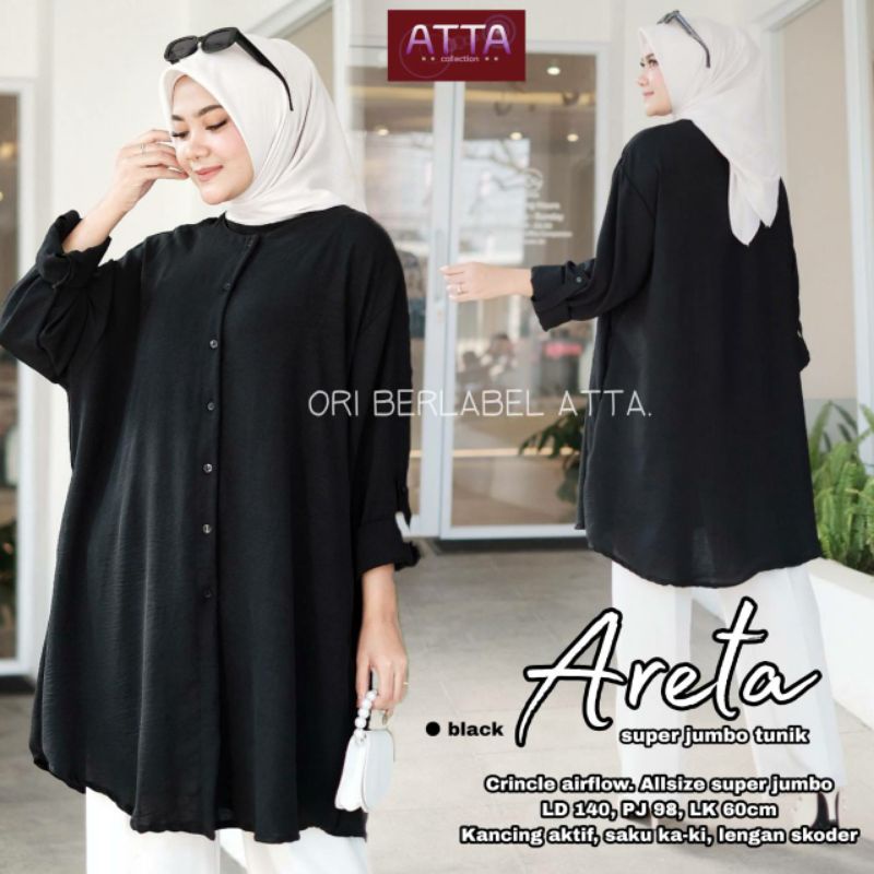 NEW ARETA TUNIK LD 140 PJ 98 SUPER JUMBO