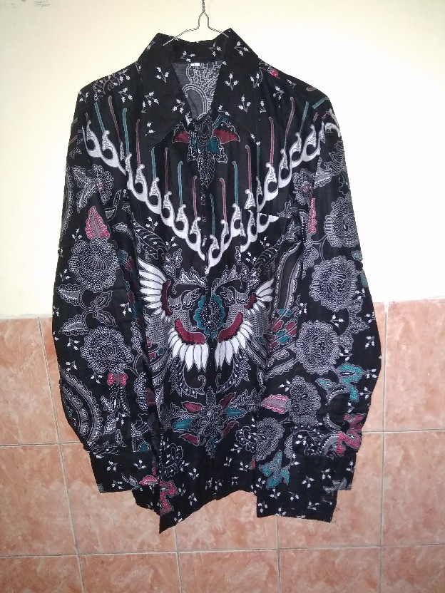 Kemeja Batik Pria Ppbtk07 Modern Lengan Panjang Casual Modis Trendy Masa Kini M L Xl Asli Pekalongan