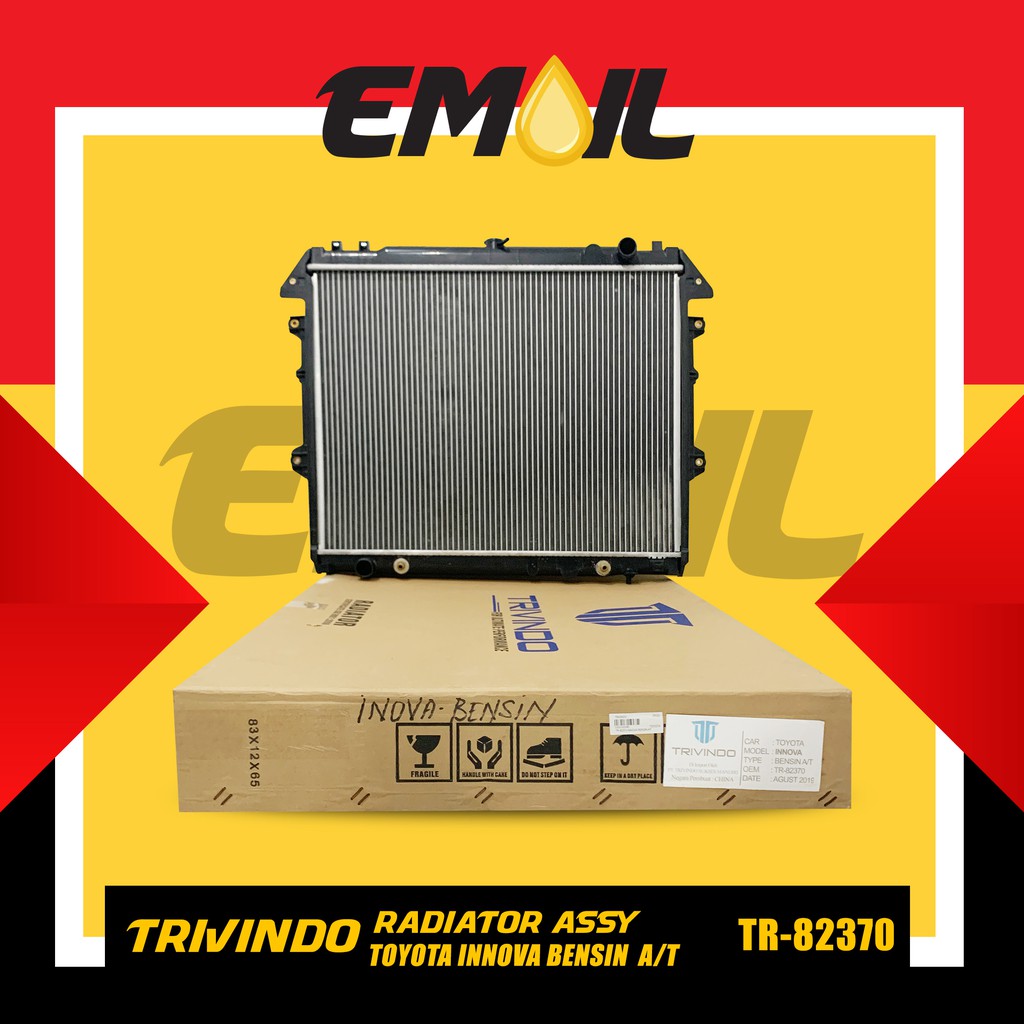 Radiator assy Innova bensin AT AUTOMATIC TR-82370 merk Trivindo