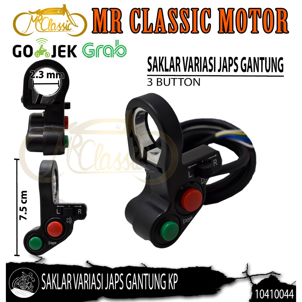 Saklar Motor Variasi Custom Japs Gantung