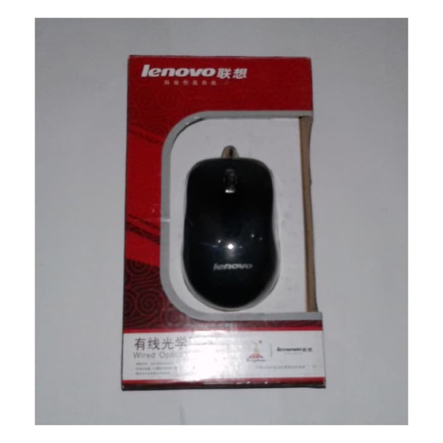 Mouse Lenovo Wired USB Optical / Mouse Office