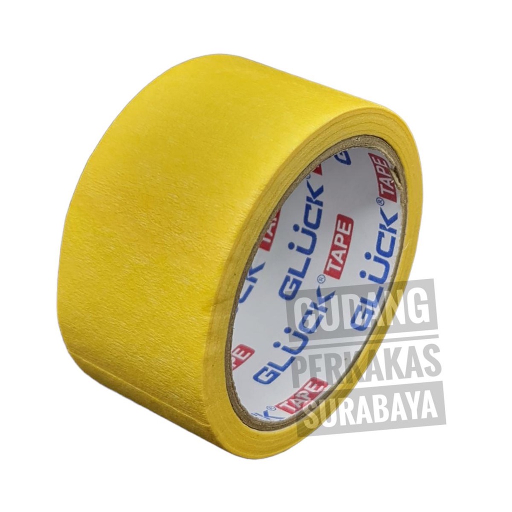 

ISOLASI KERTAS LAKBAN KERTAS MASKING TAPE LAKBAN CAT DUCO LAKBAN DEMPUL PITA PEREKAT MARKING TAPE 48 mm x 17 Meter