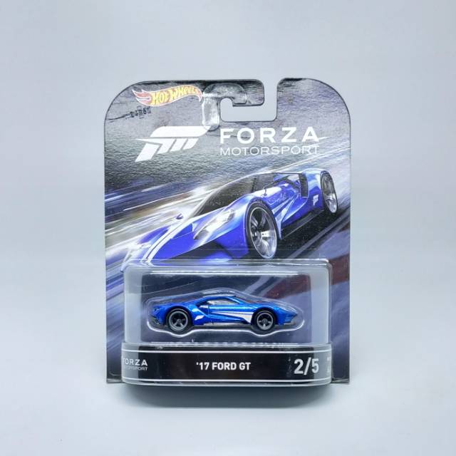 Hot Wheels Retro Ban Karet '17 Ford GT Forza Motorsport