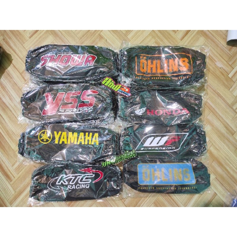 Sarung cover penutup per shock belakang honda kojima dbs ohlins yss wp showa yamaha rcb ride it