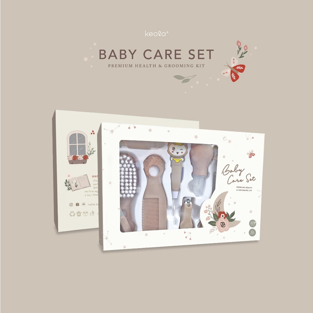 T24 - Keola Baby Care Set 10in1 / Hampers Bayi / Kado / Perfect Gift Baby New Born Care