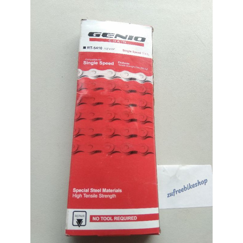 rantai-rante sepeda Genio single speed(bmx/fixie/sepeda anak)