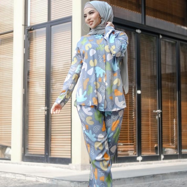 Pajamas Eyberli/ one set / daily set rayon/  piyama/ homewear/ piyama kekinian/ piyama set