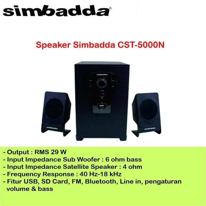 Jual Speaker Simbadda CST 5000N Shopee Indonesia